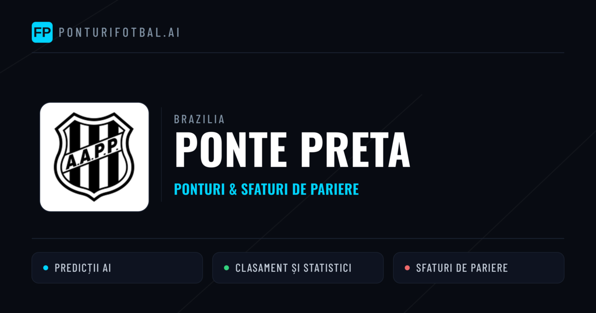 Ponte Preta Ponturi și statistici