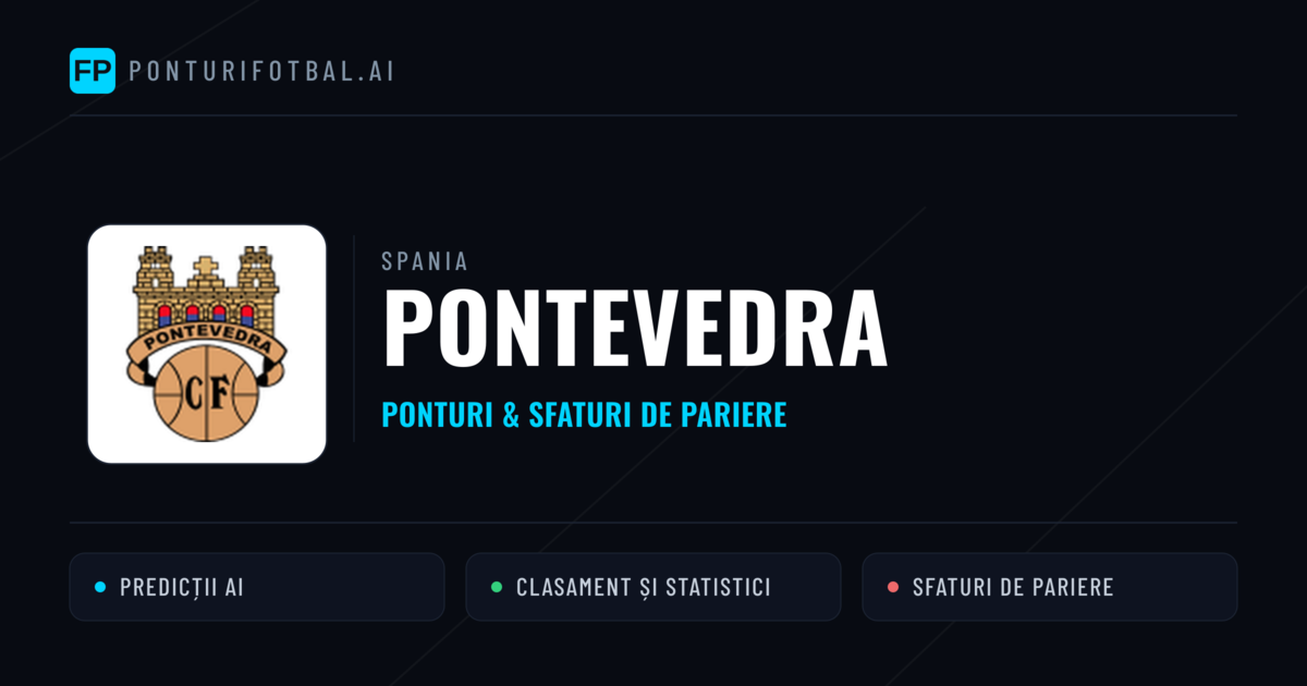 Pontevedra Ponturi și statistici