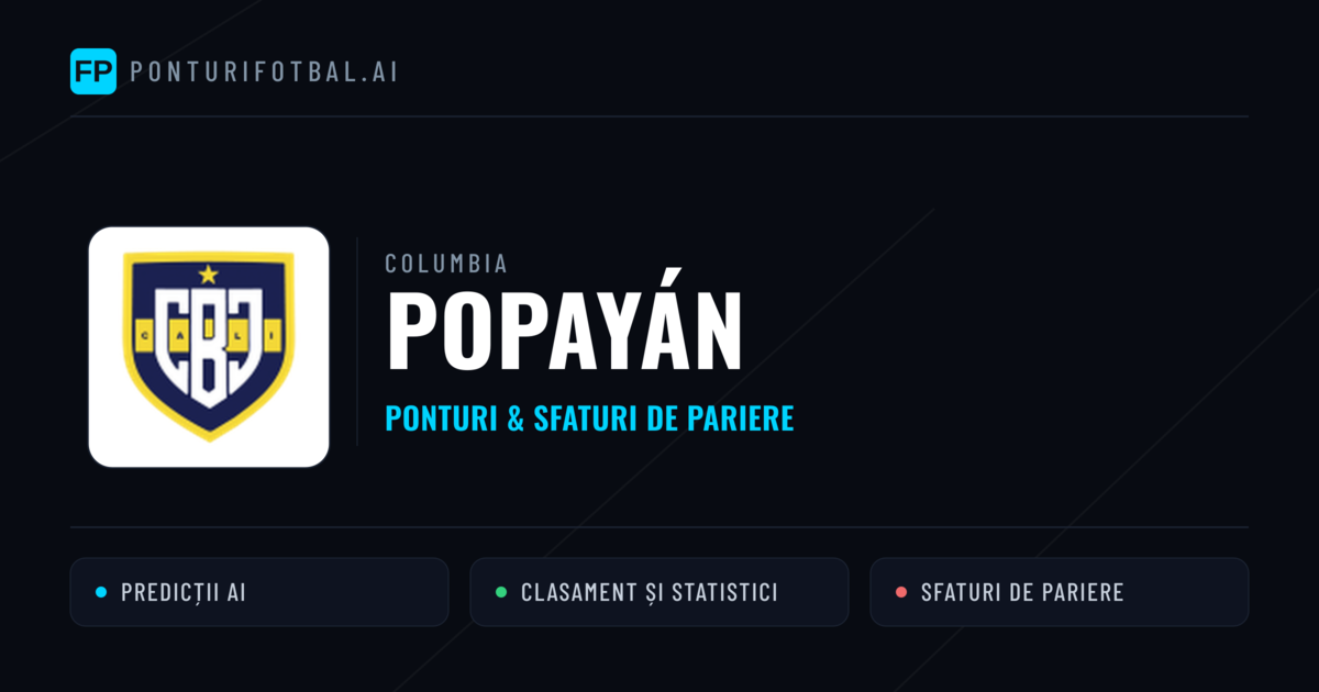 Popayán Ponturi și statistici
