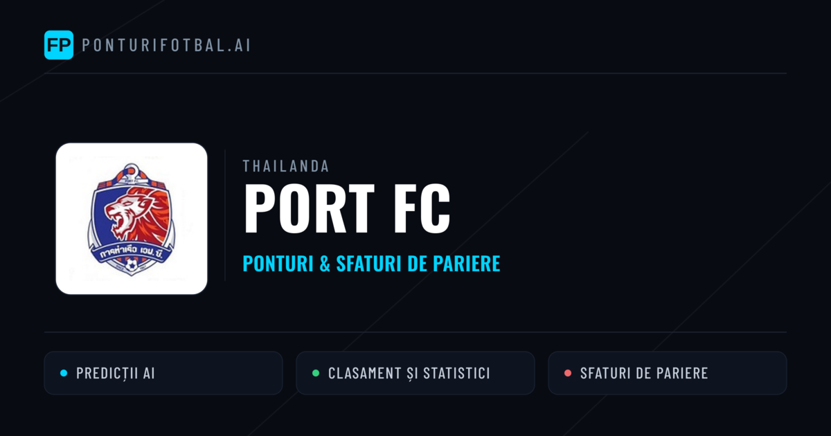 Port FC Ponturi și statistici