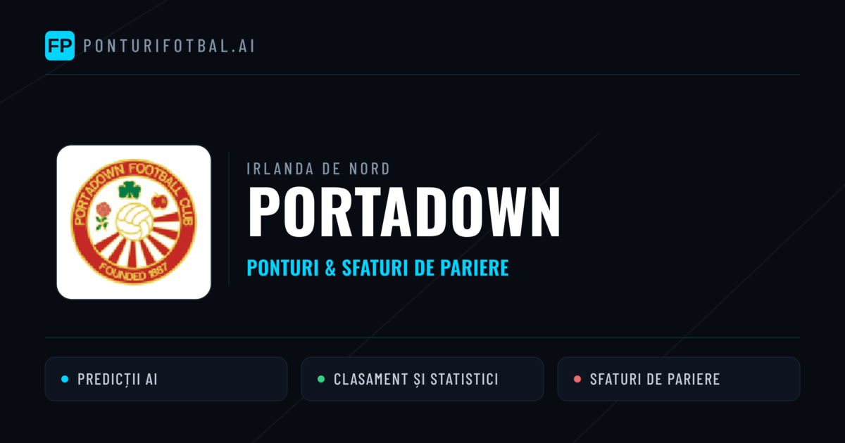 Portadown Ponturi și statistici