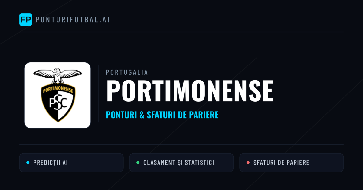 Portimonense Ponturi și statistici