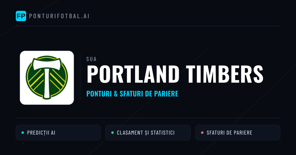 Portland Timbers Ponturi și statistici
