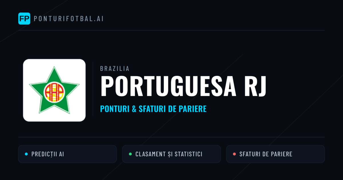 Portuguesa RJ Ponturi și statistici