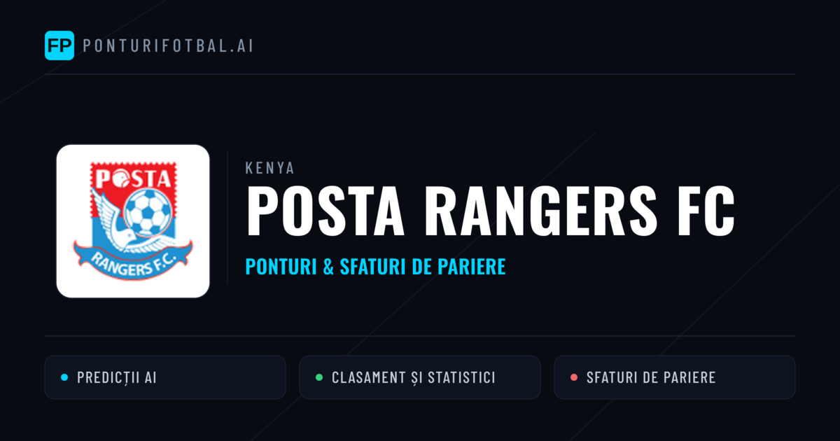 Posta Rangers FC Ponturi și statistici