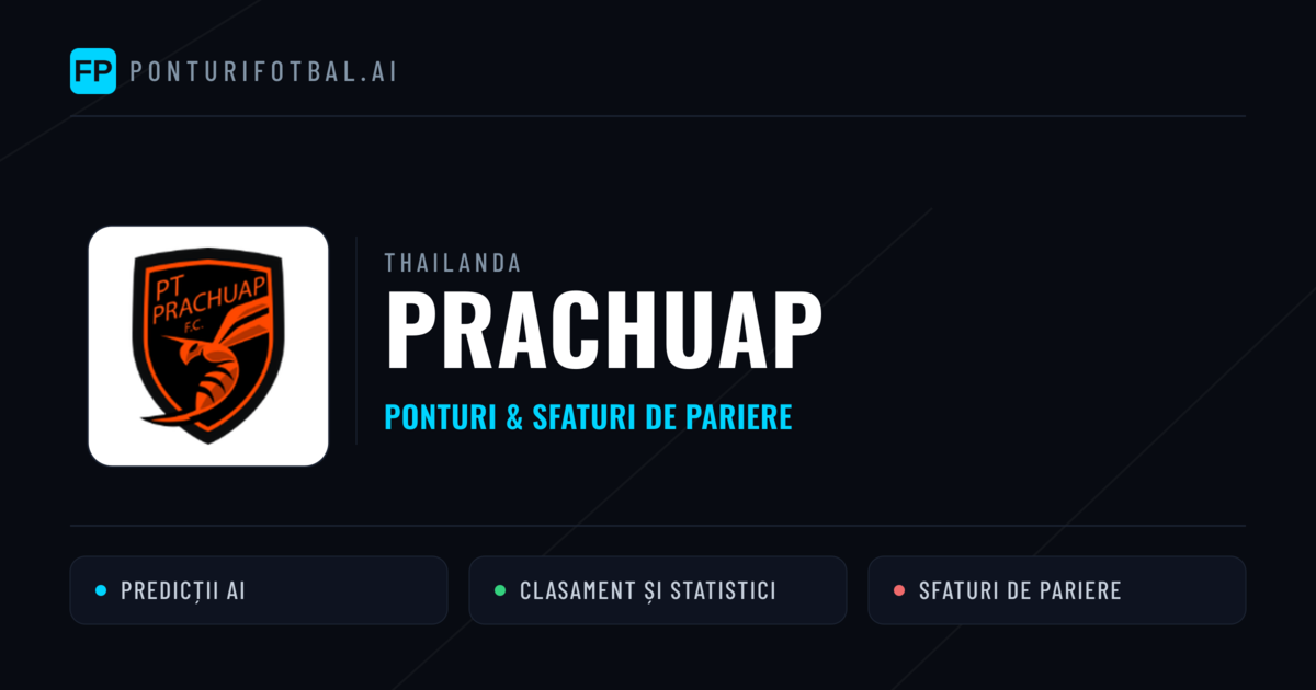 Prachuap Ponturi și statistici
