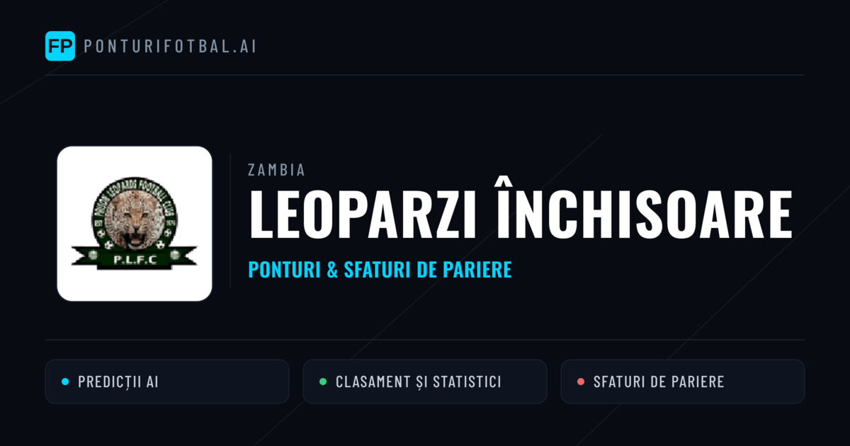 Leoparzi Închisoare Ponturi și statistici