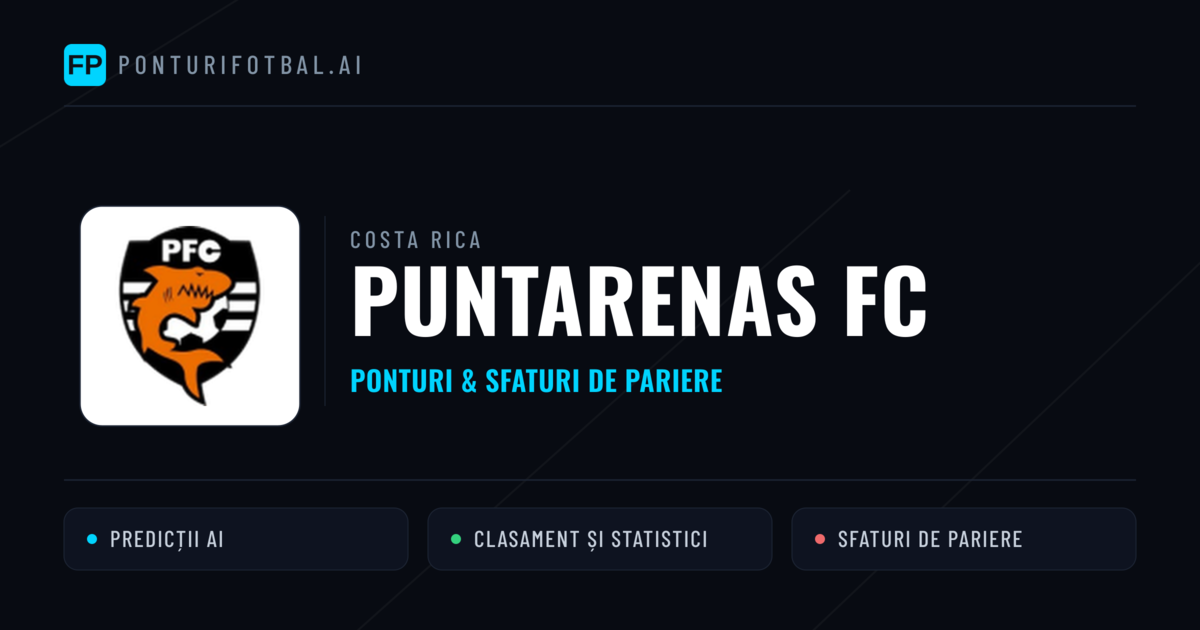 Puntarenas FC Ponturi și statistici