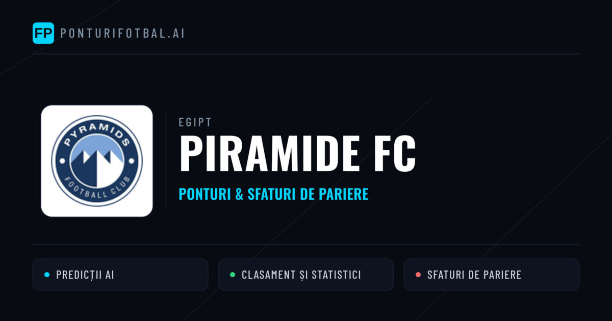 Piramide FC Ponturi și statistici