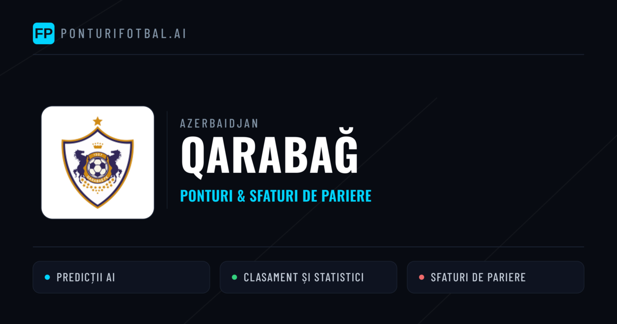 Qarabağ Ponturi și statistici