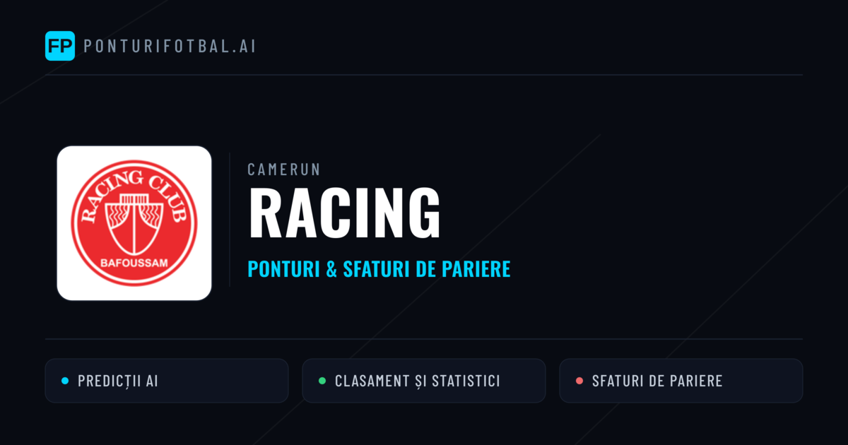 Racing Ponturi și statistici