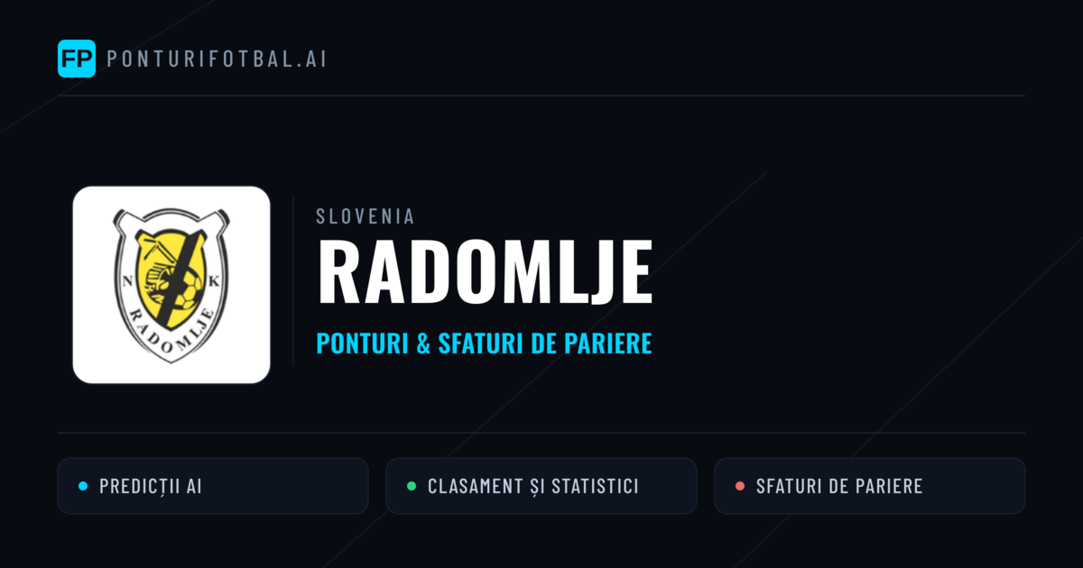 Radomlje Ponturi și statistici