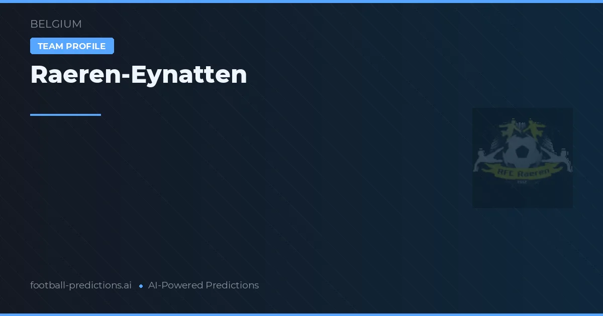 Raeren-Eynatten Ponturi și statistici