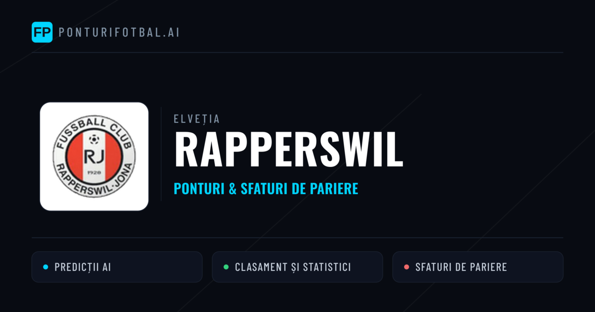 Rapperswil Ponturi și statistici