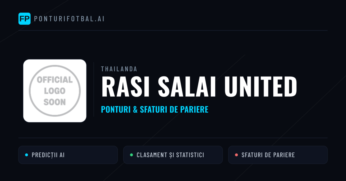 Rasi Salai United Ponturi și statistici