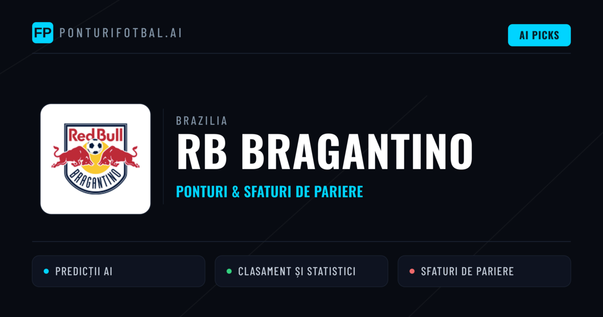RB Bragantino Ponturi și statistici