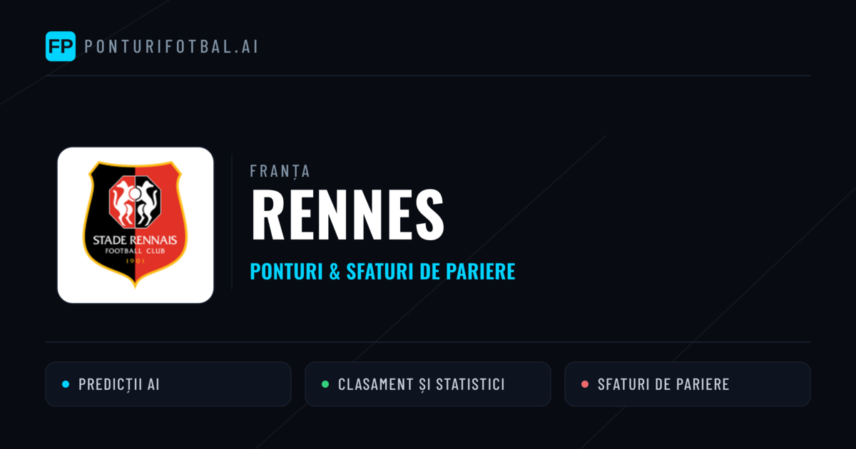 Rennes Ponturi și statistici