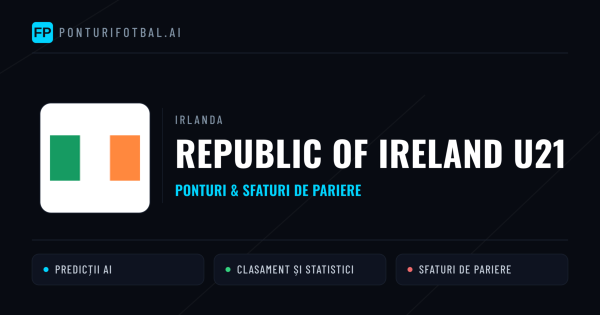 Republic of Ireland U21 Ponturi și statistici
