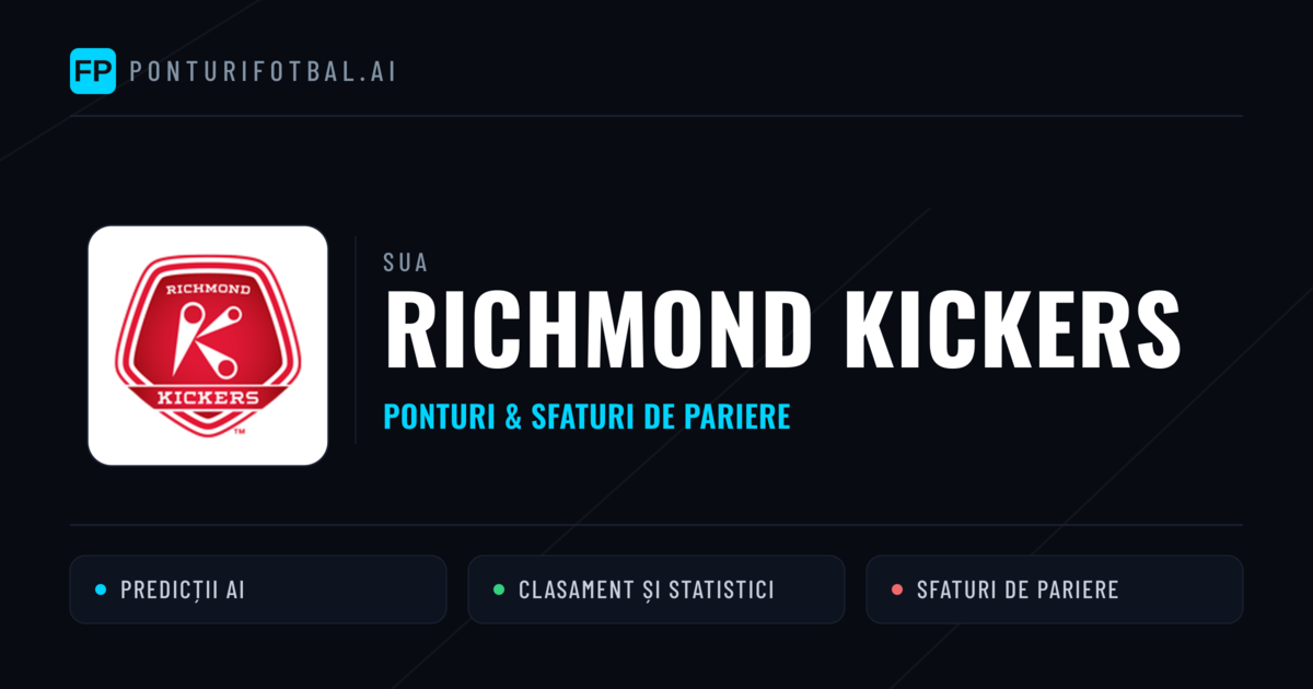 Richmond Kickers Ponturi și statistici