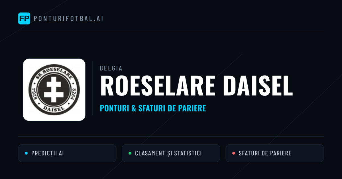 Roeselare Daisel Ponturi și statistici