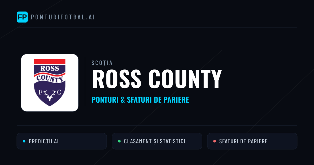 Ross County Ponturi și statistici