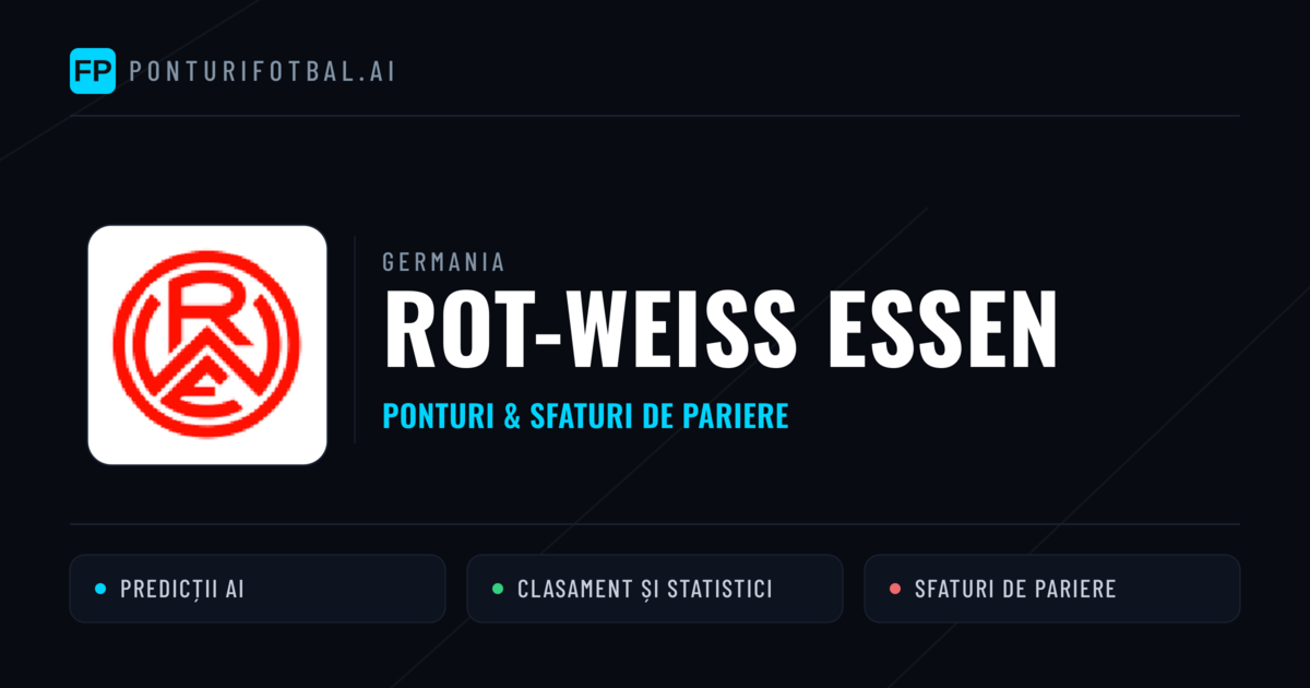 Rot-Weiß Essen Ponturi și statistici