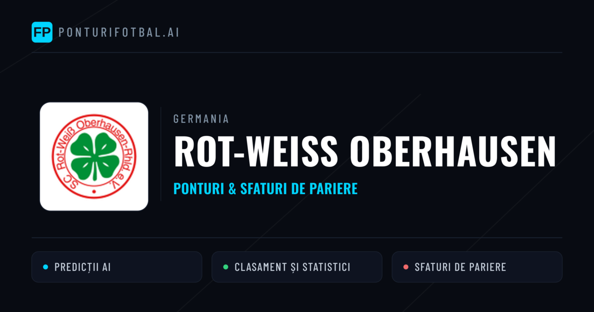Rot-Weiss Oberhausen Ponturi și statistici