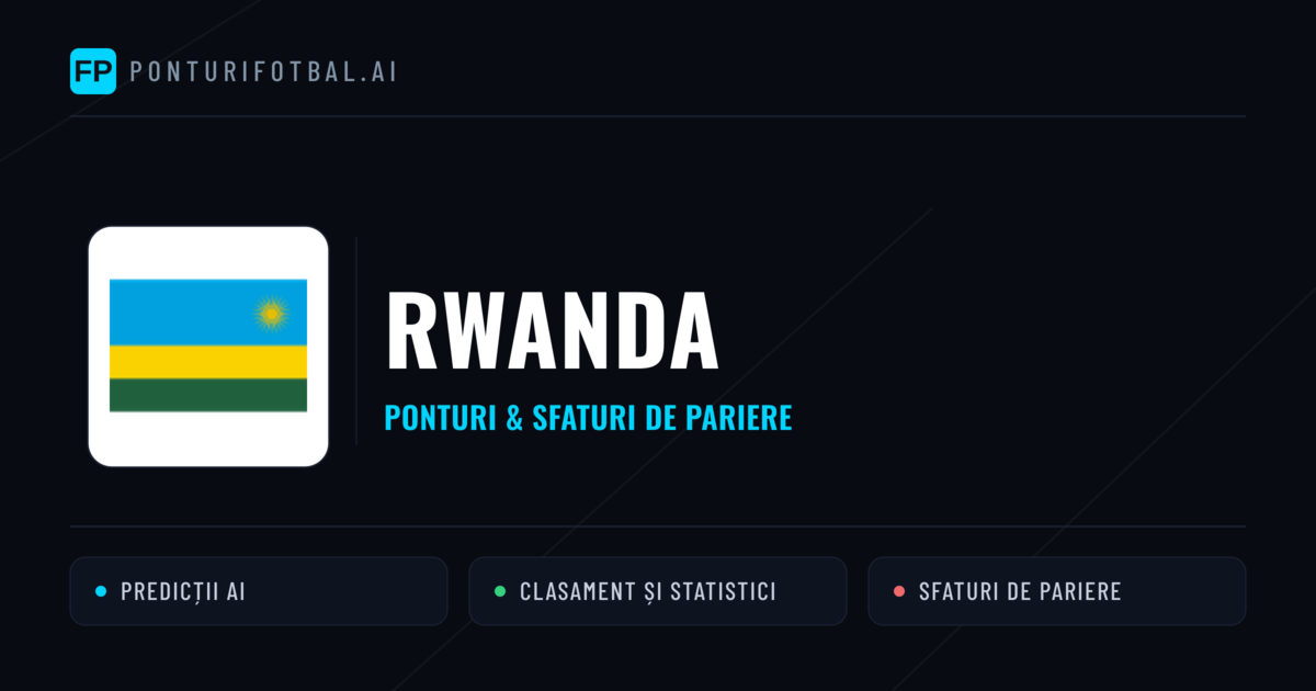 Rwanda Ponturi și statistici