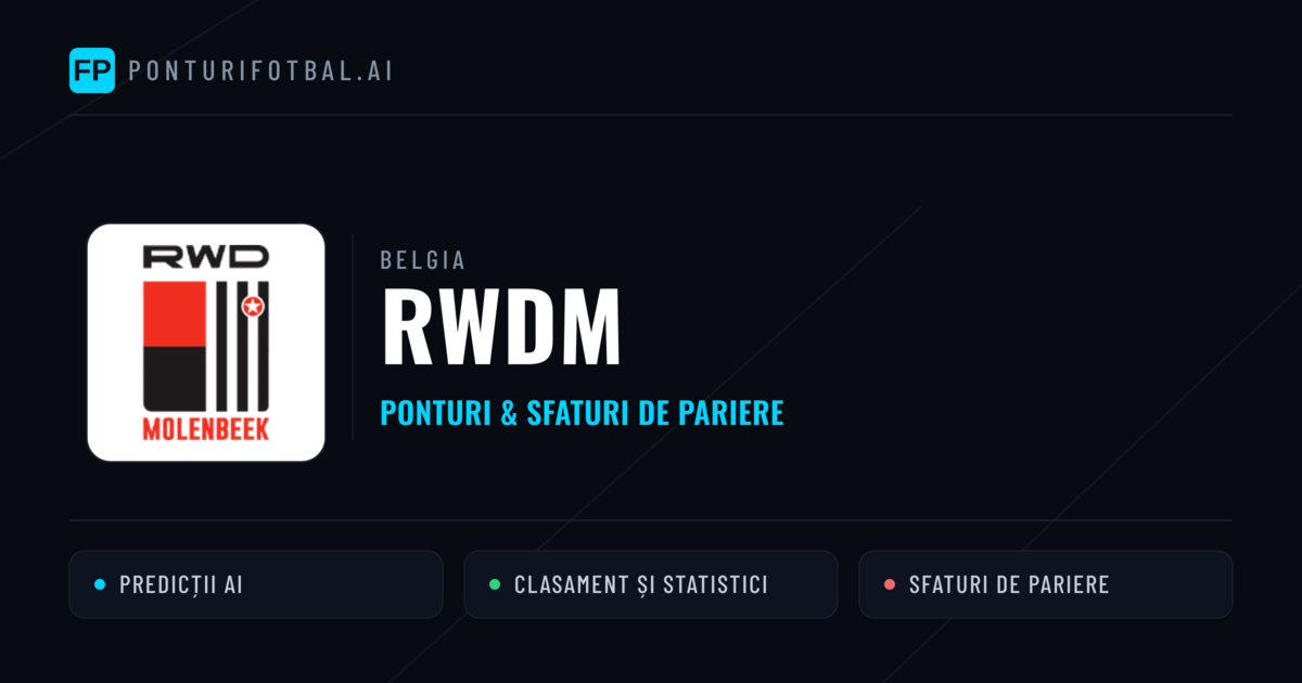 RWDM Ponturi și statistici