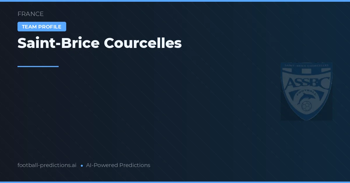 Saint-Brice Courcelles Ponturi și statistici
