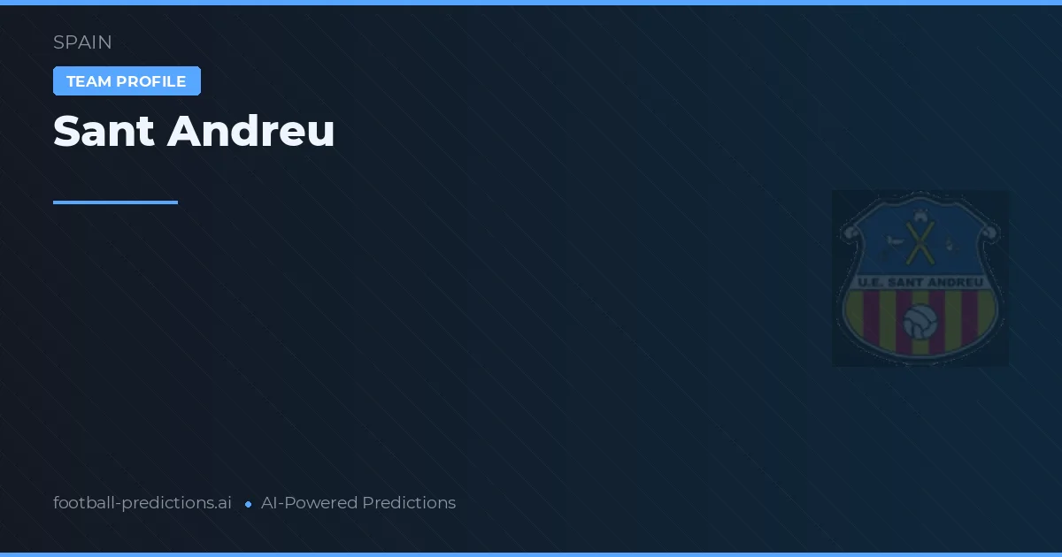 Sant Andreu Ponturi și statistici