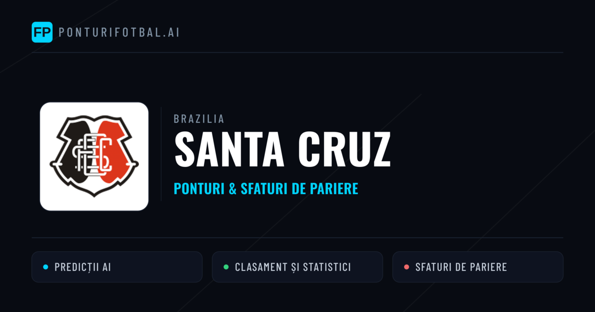 Santa Cruz Ponturi și statistici