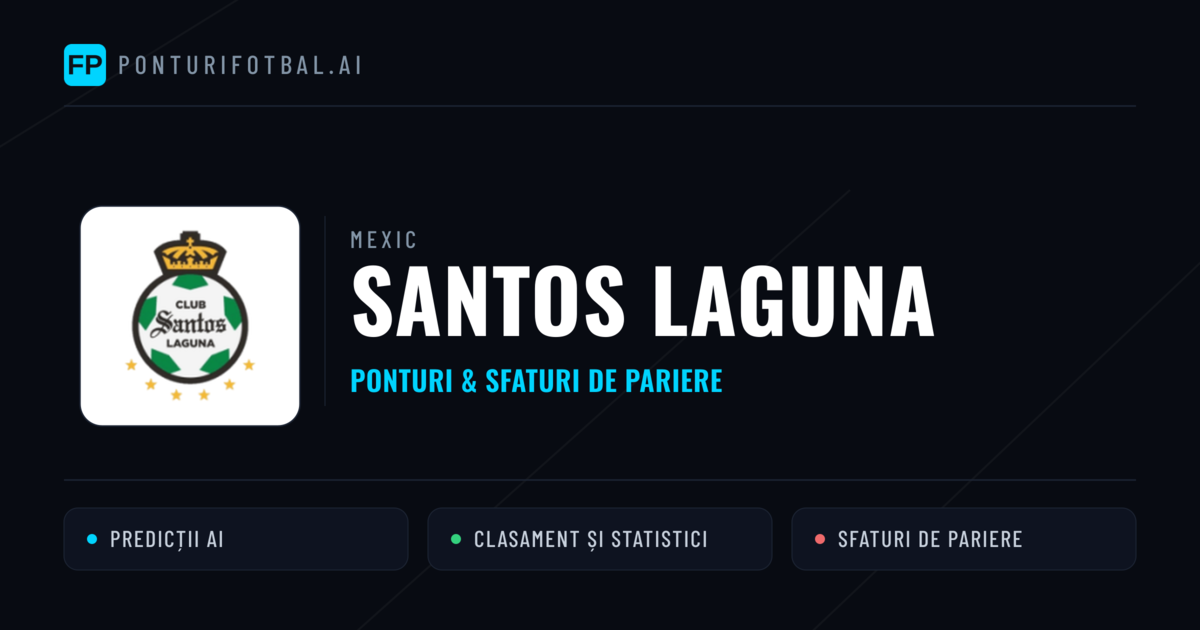 Santos Laguna Ponturi și statistici
