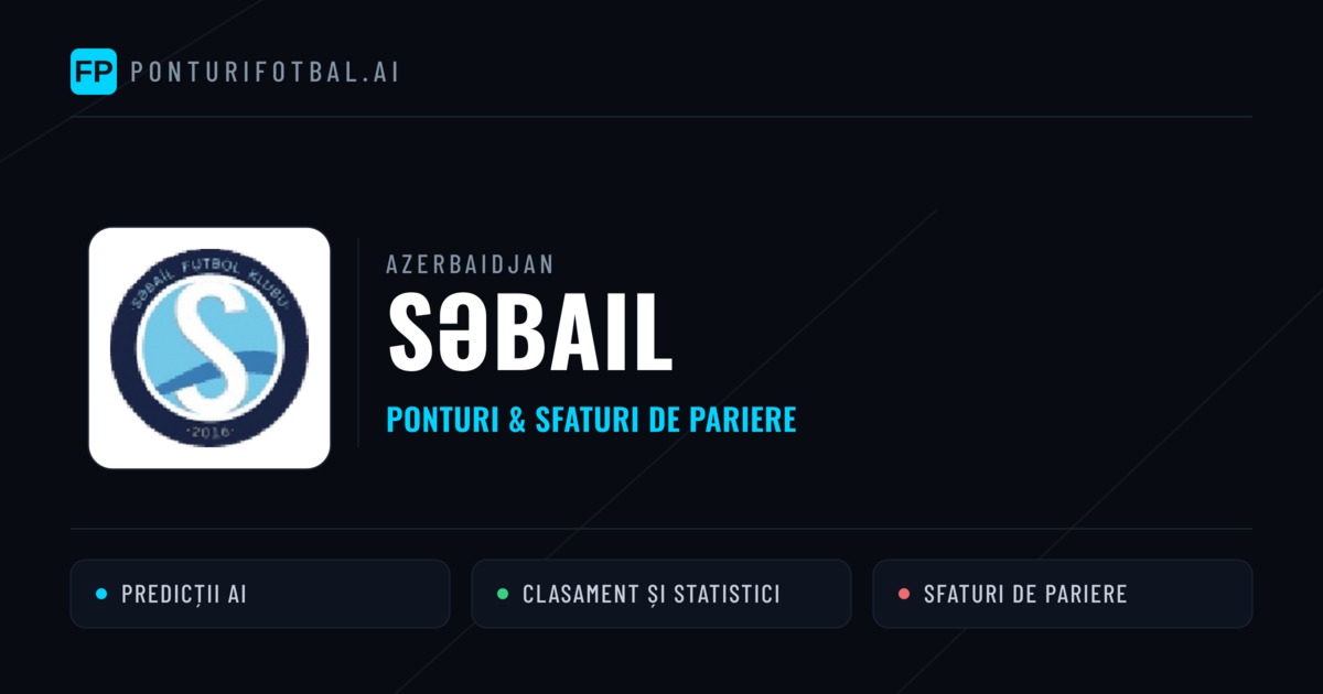 Səbail Ponturi și statistici