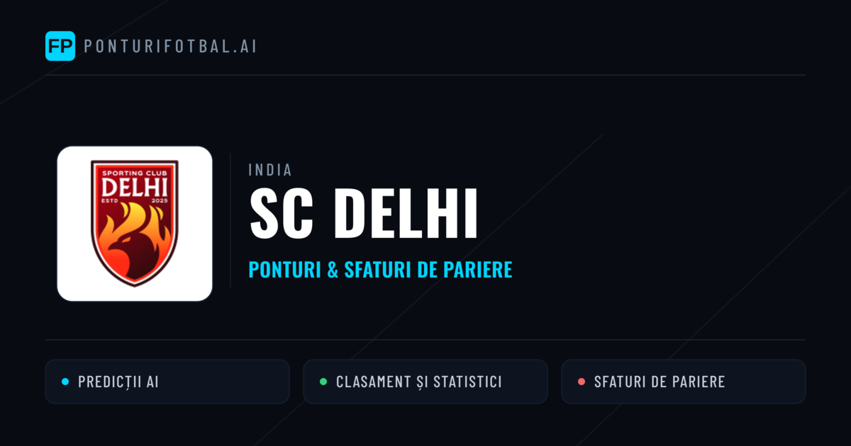 SC Delhi Ponturi și statistici