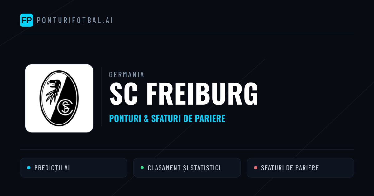 SC Freiburg Ponturi și statistici