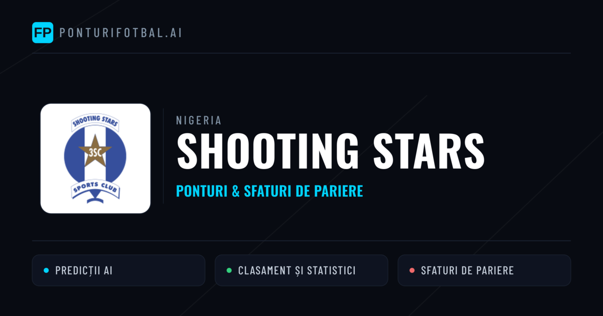 Shooting Stars Ponturi și statistici