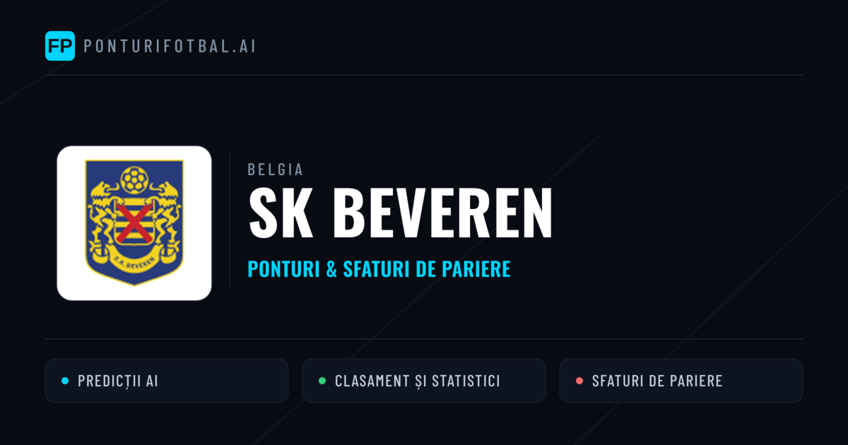 SK Beveren Ponturi și statistici