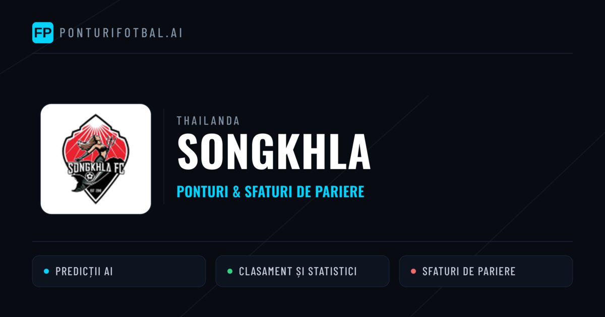 Songkhla Ponturi și statistici