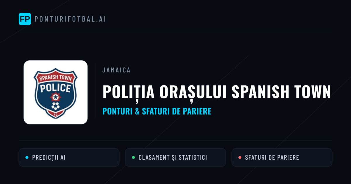 Poliția Orașului Spanish Town Ponturi și statistici