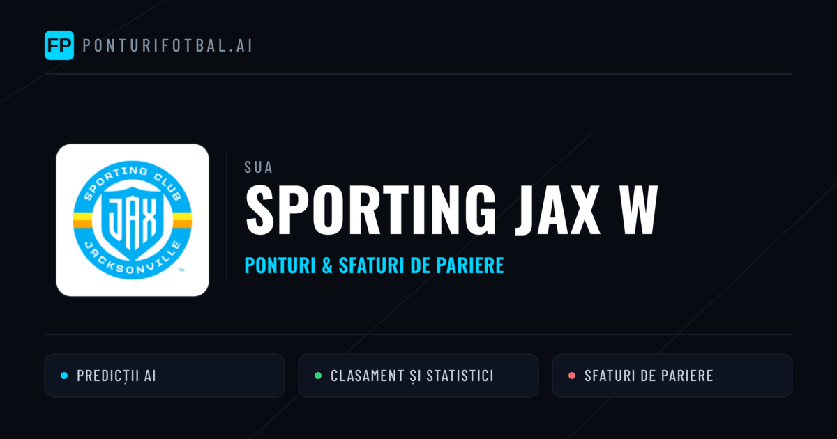 Sporting JAX W Ponturi și statistici