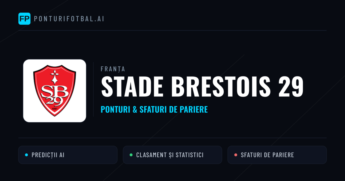 Stade Brestois 29 Ponturi și statistici