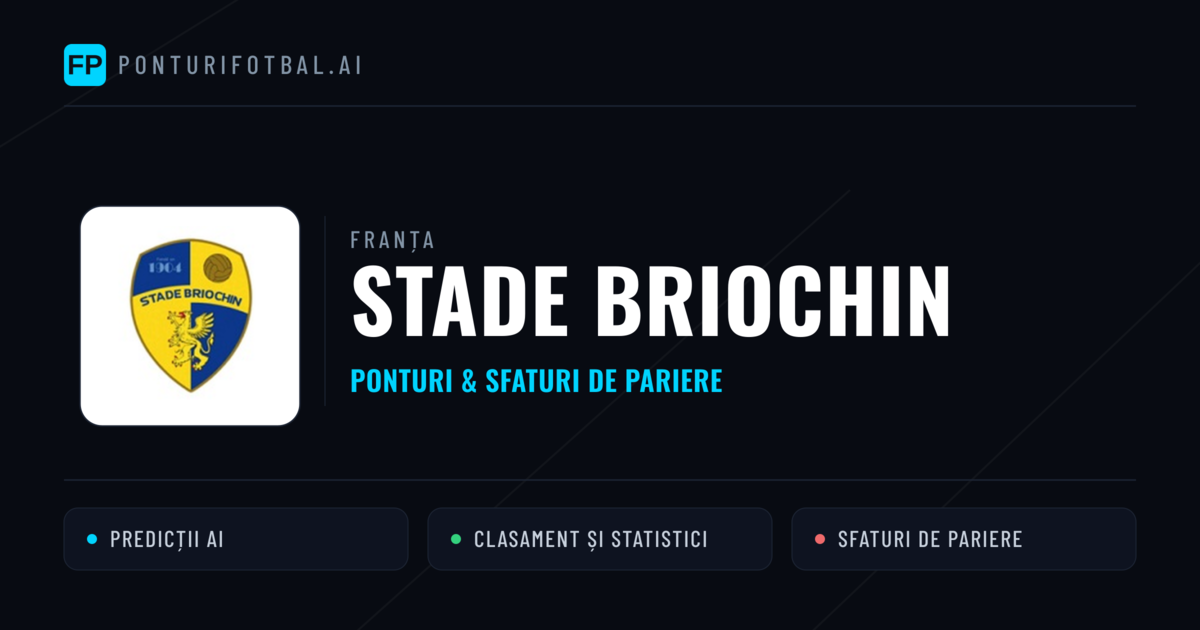 Stade Briochin Ponturi și statistici
