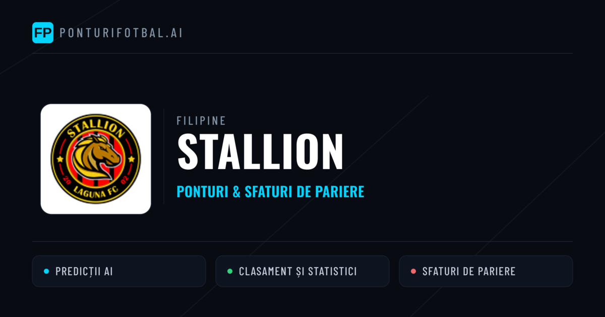 Stallion Ponturi și statistici