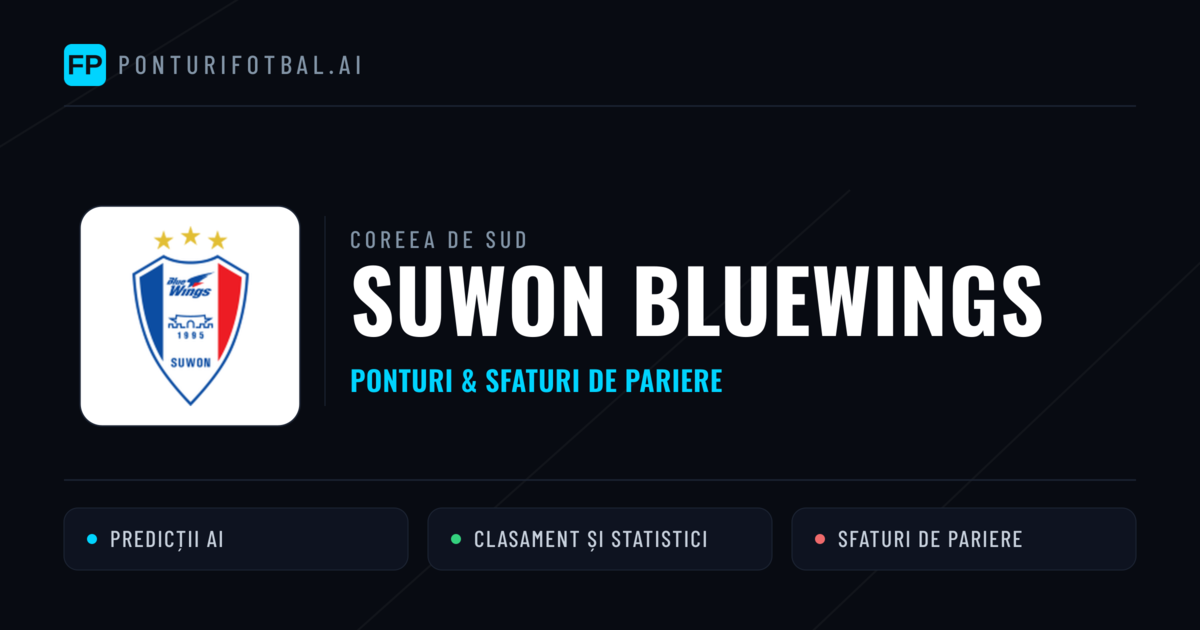 Suwon Bluewings Ponturi și statistici