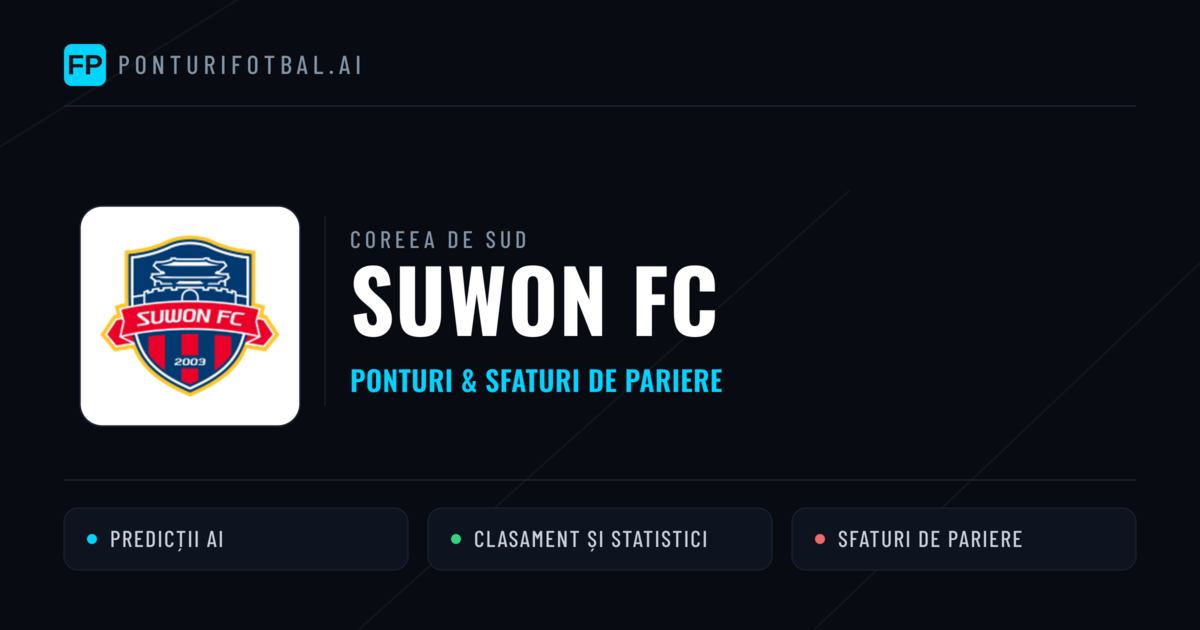 Suwon FC Ponturi și statistici
