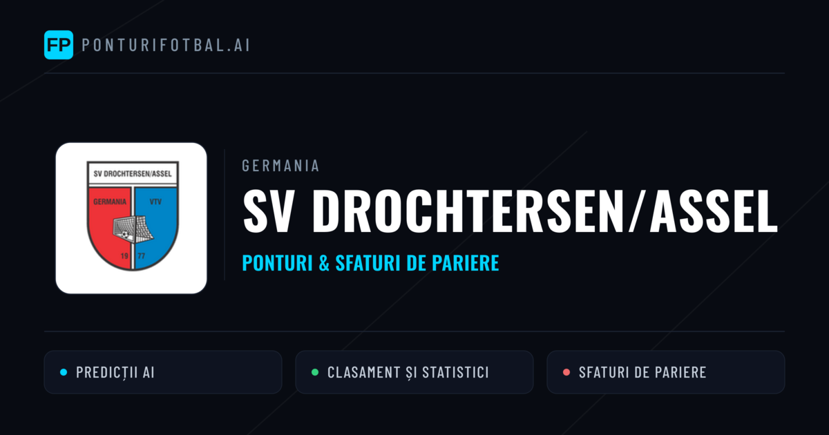 SV Drochtersen/Assel Ponturi și statistici