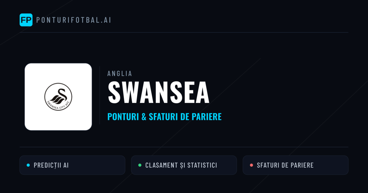 Swansea Ponturi și statistici