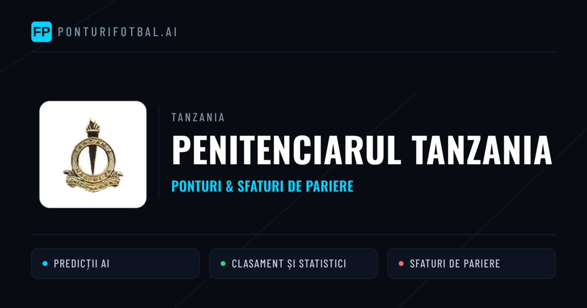 Penitenciarul Tanzania Ponturi și statistici
