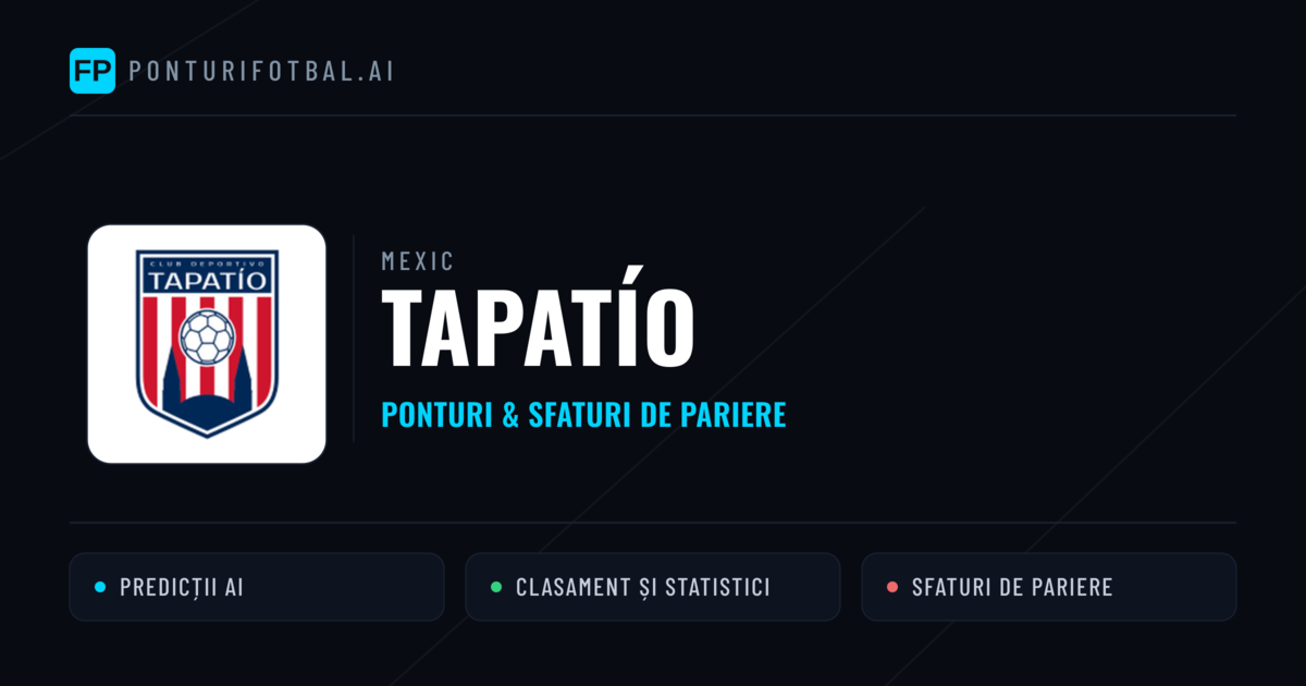 Tapatío Ponturi și statistici